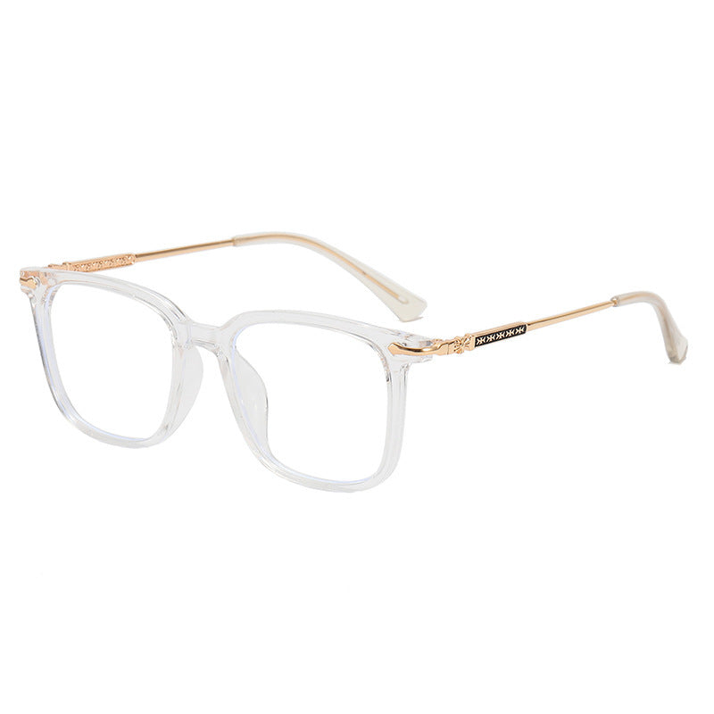 Dame moteriktig solbrille med elegant ramme og kontrasterende glass Luvikno
