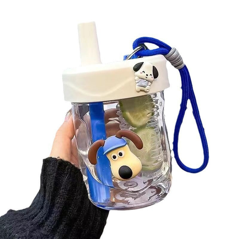 Damer Multifunksjonell Frukt-Infuser-Flaske Luvikno