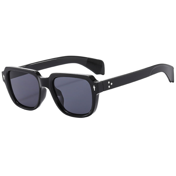 Dame Designer-solbrille i moderne firkantet stil Luvikno