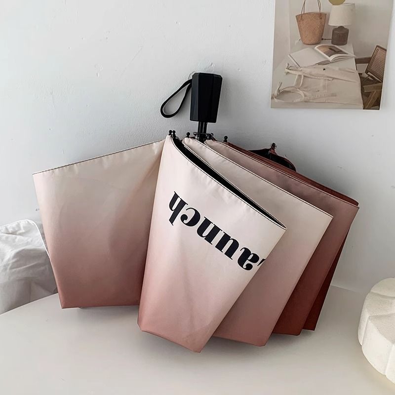 Dame Automatisk Paraply med elegant fargeovergang Luvikno