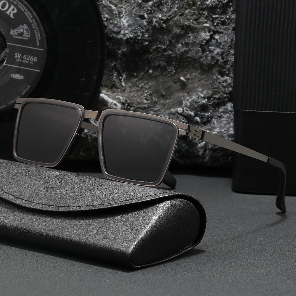Dame Kvadratisk Designer Solbrille Luvikno