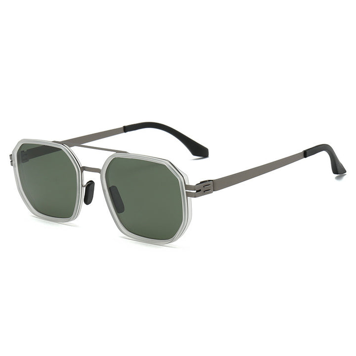 Damer Elegant Åttkantet Solbrille Luvikno