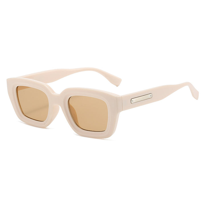 Damer oversized firkantet solbrille Luvikno