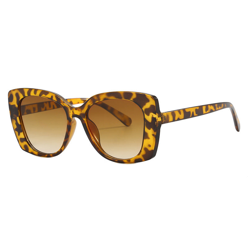 Dame Oversized-solbriller med elegant design Luvikno