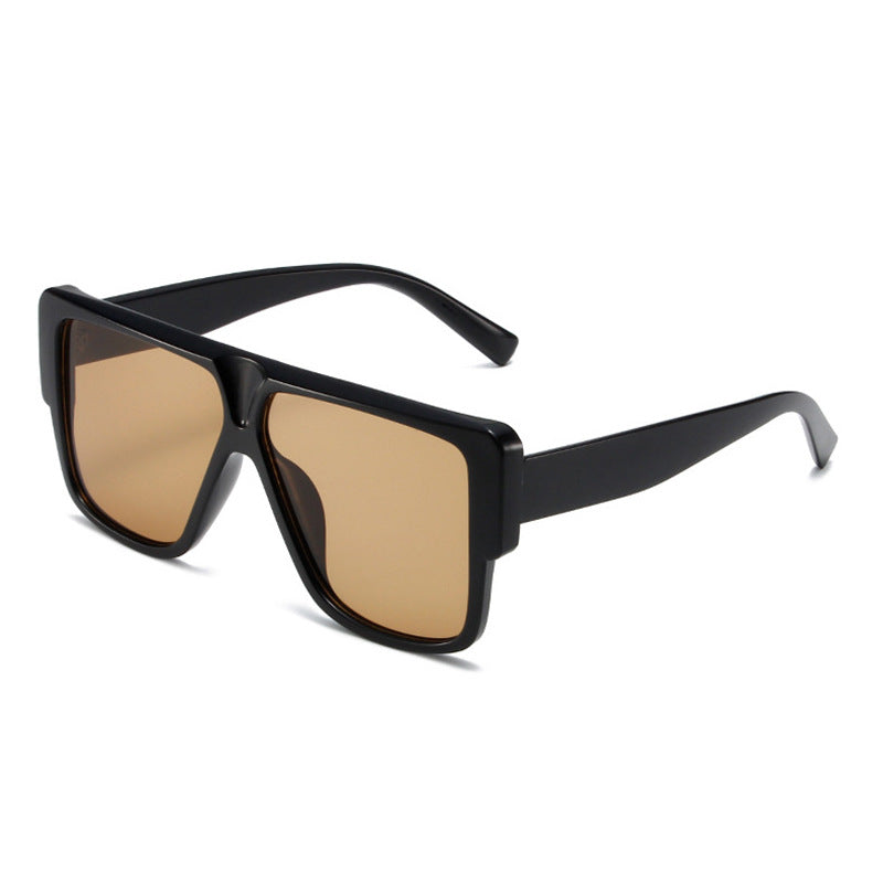 Dame firkantet solbrille med markant ram Luvikno