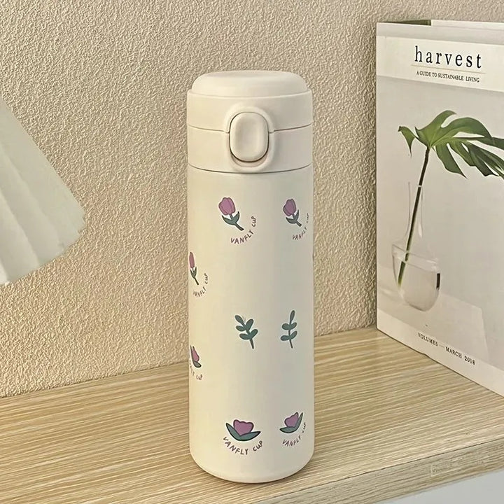 Dame isolert drikkeflaske med variert motiv Luvikno