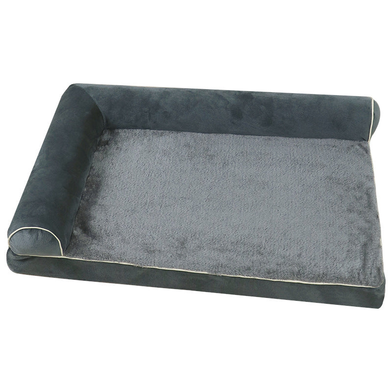 Unisex ortopedisk koset bed for kjæledyr Luvikno