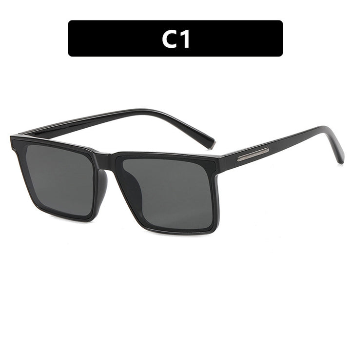 Dame kvadratisk solbrille i elegant, moderne design Luvikno