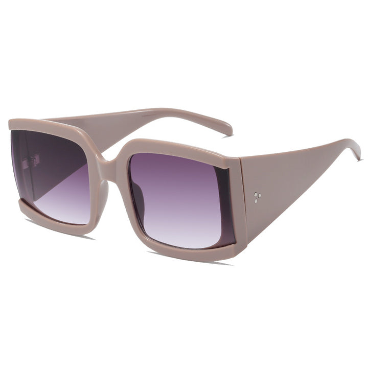 Dame Modische Oversize-solbriller Luvikno