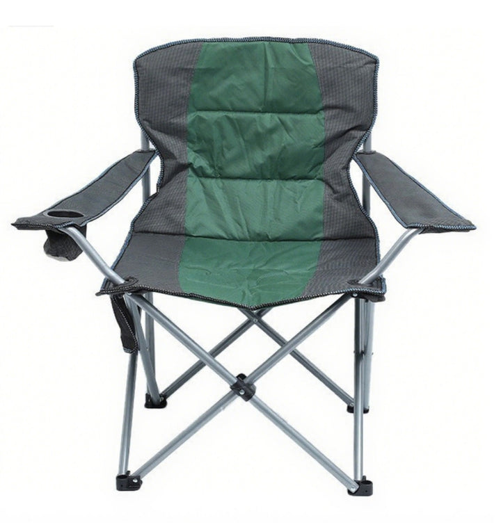 Dame Campingstol med ergonomisk ryggstøtte Luvikno