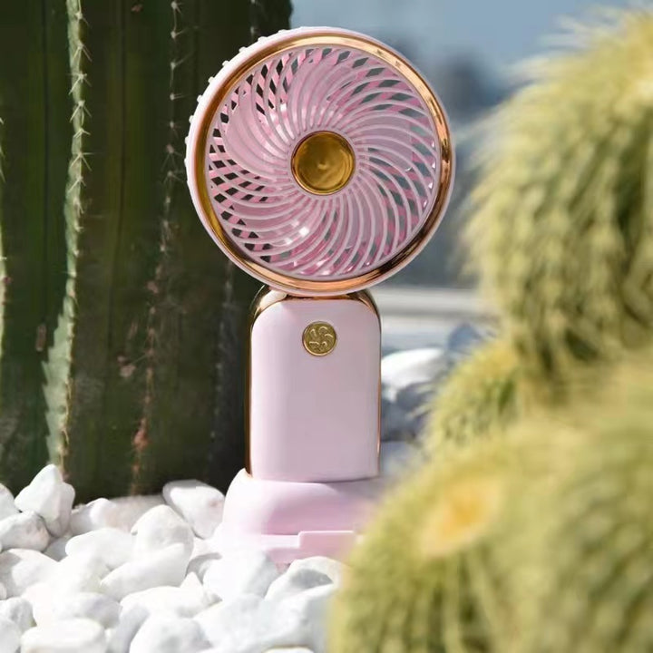 Dame Bærbar Mini-vifte med innovativt spiraldesign Luvikno