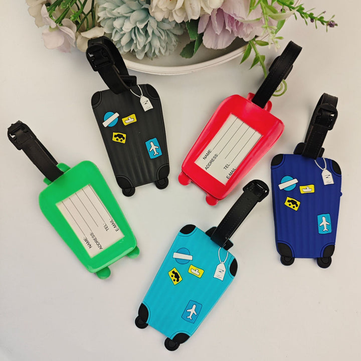 Unisex Bagasjeetikett i lekent reiseveske-design Luvikno
