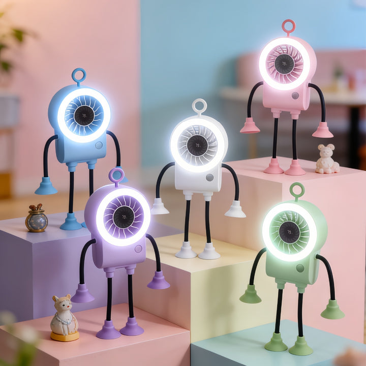 Dame kreativ bordvifte med LED-belysning og fleksibel design Luvikno