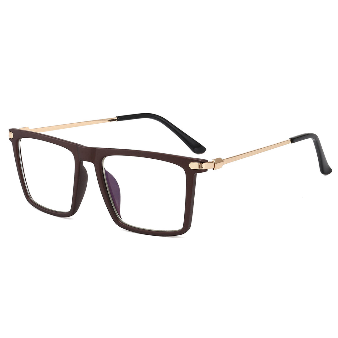 Dame elegante kvadratisk designerbrille Luvikno