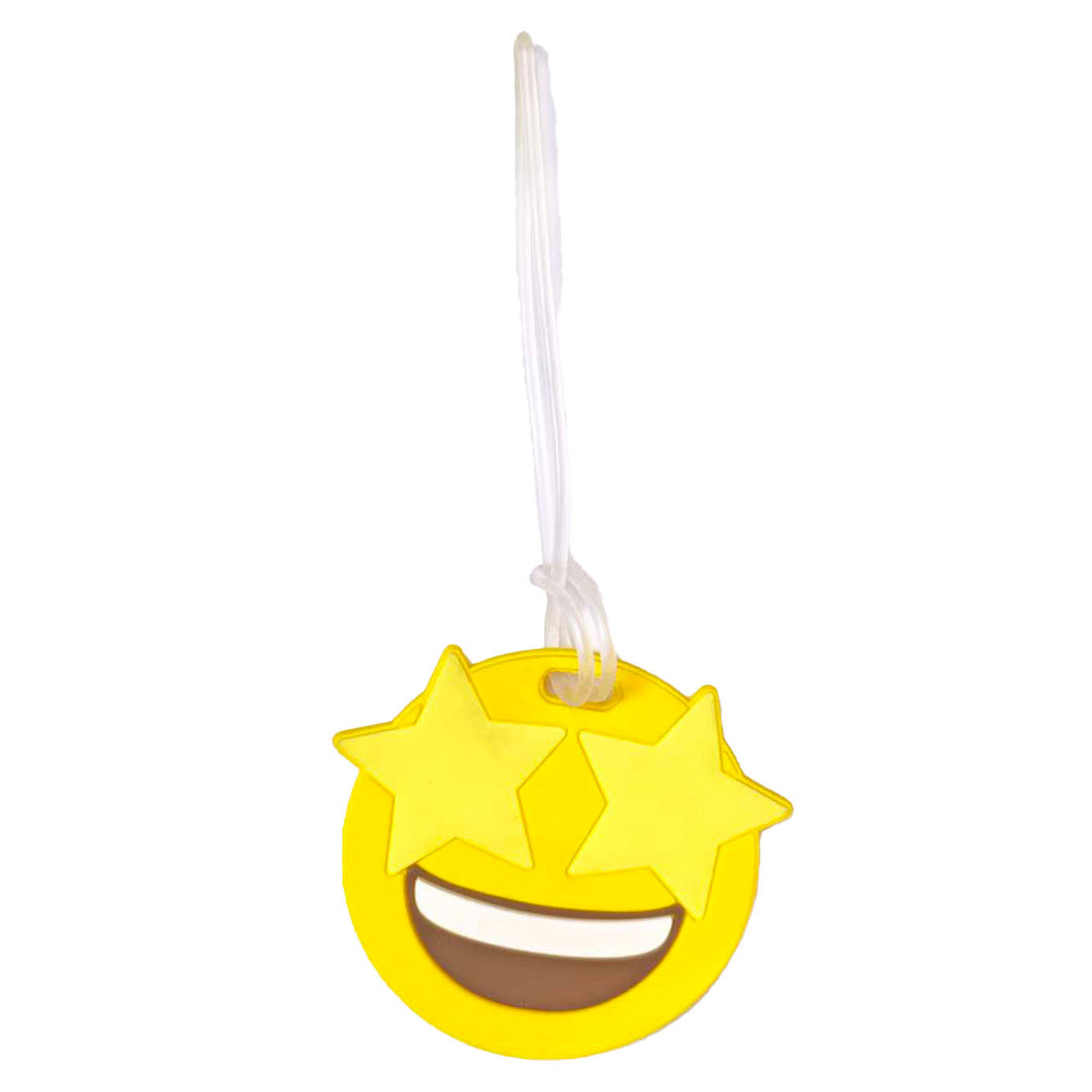 Unisex Bag Tag i Emojidesign Luvikno