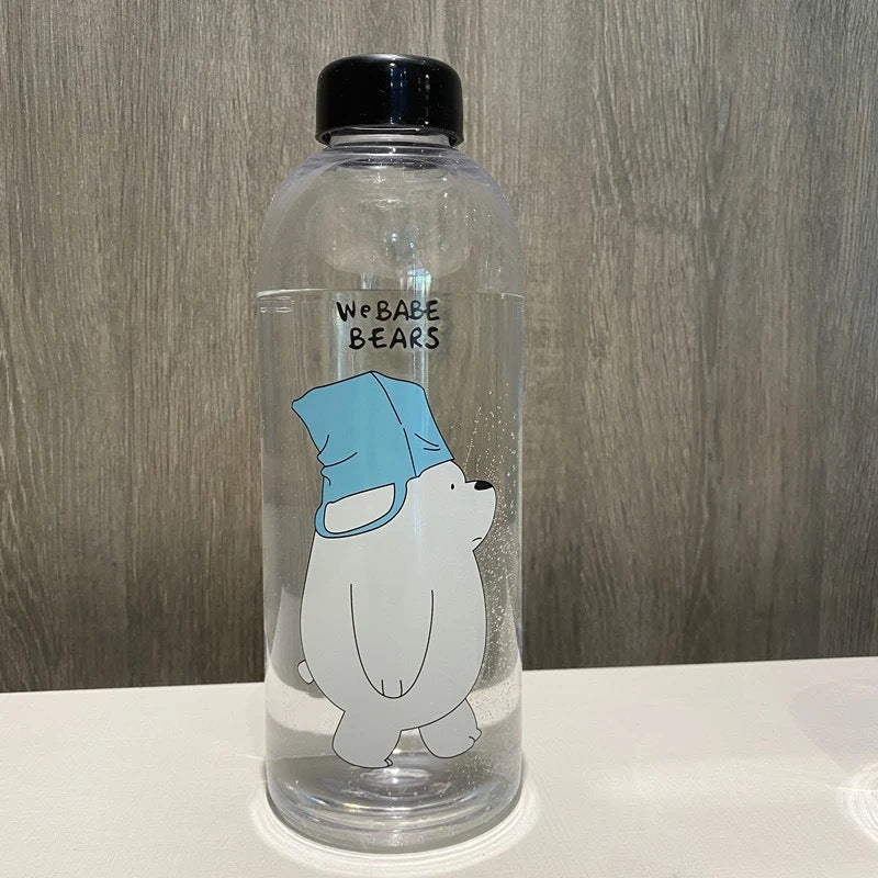 Dame kreativ drikkeflaske med lekent pandadesign Luvikno