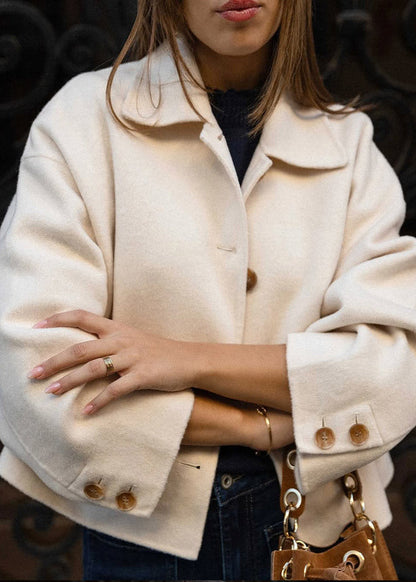 Luvik | Grace - Lyhyt villasekoitteinen takki