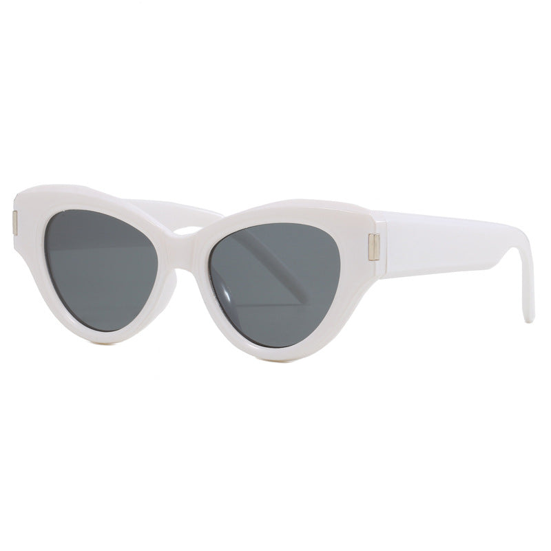 Dame Cat-Eye solbriller med moderne, iøynefallende design Luvikno