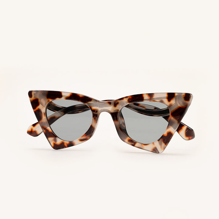 Damer Cat-Eye solbriller Luvikno