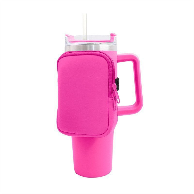 Unisex koppholder med praktisk lomme Luvikno