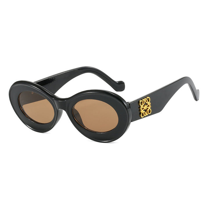 Dame elegant buet solbrille Luvikno