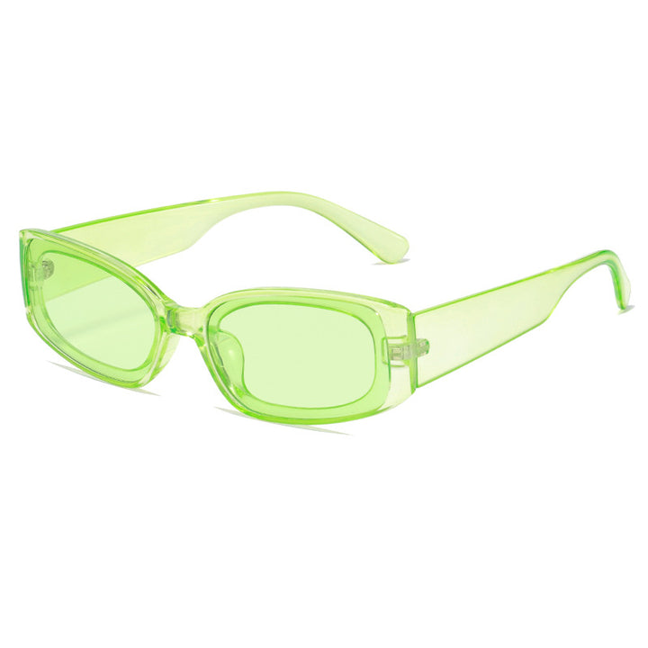 Dame moteriktig solbrille i futuristisk design Luvikno