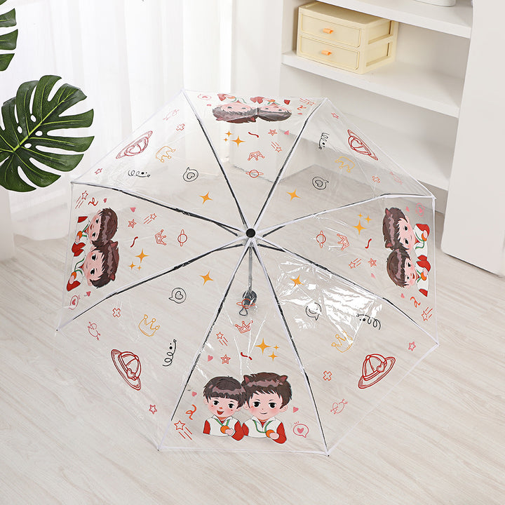 Dame paraply med unik design Luvikno