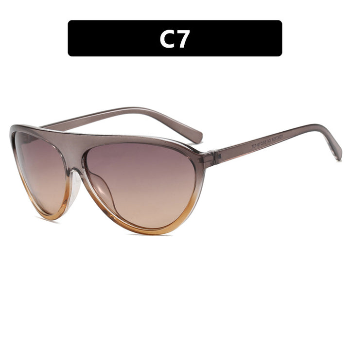 Damer Sportslig Solbrille med moderne beskyttelsesdesign Luvikno