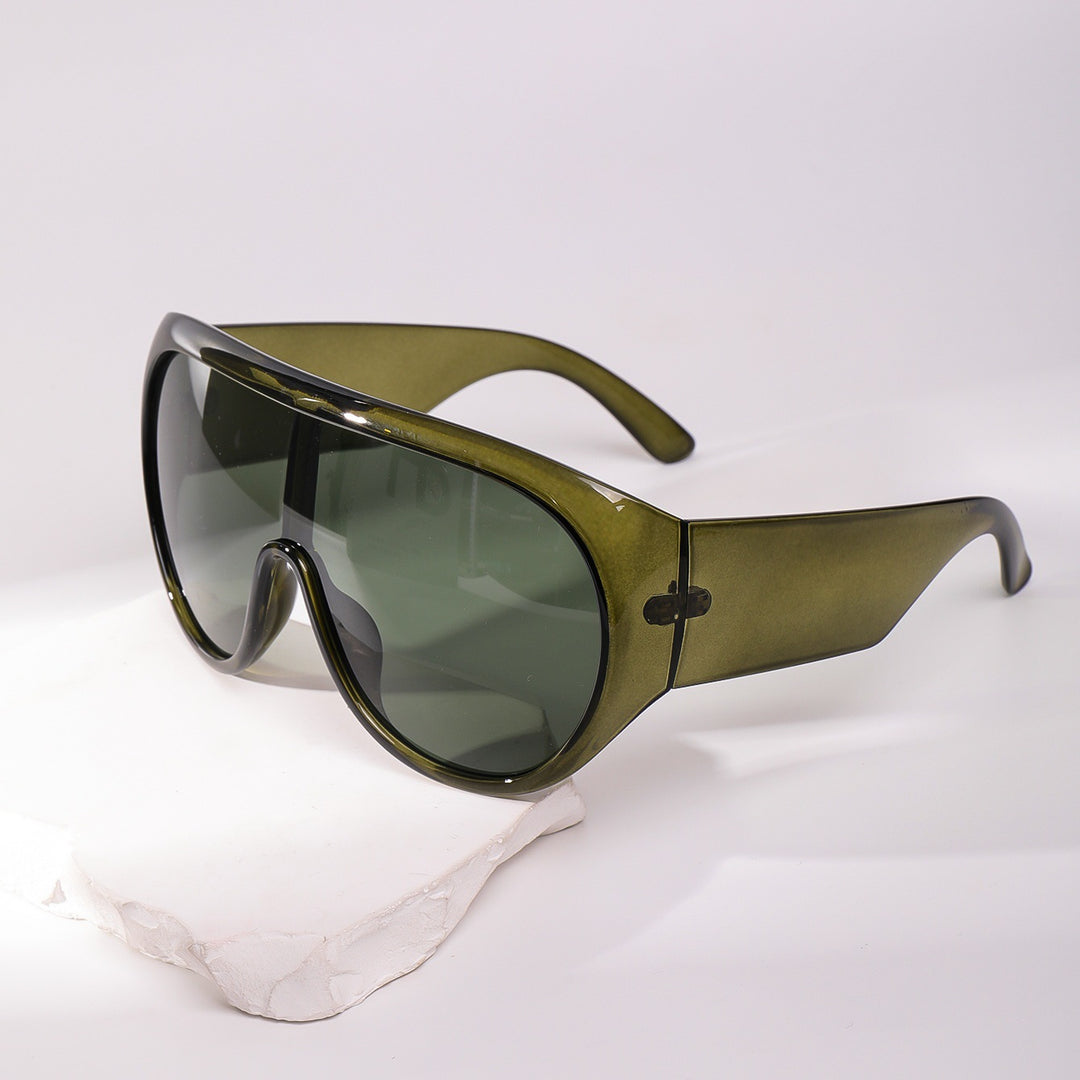 Dame oversized solbriller i moderne design med UV-beskyttelse Luvikno