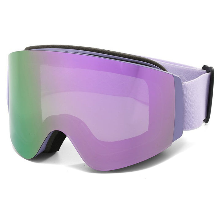 Dame skibrille med sideblendingsbeskyttelse og antifog-belegg Luvikno