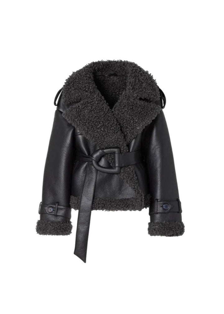 Luvik | Shearling-fôret pilotjakke