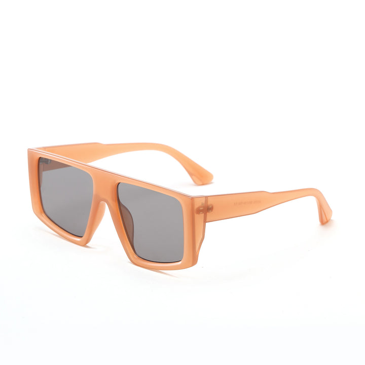 Dame oversized geometrisk solbrille Luvikno