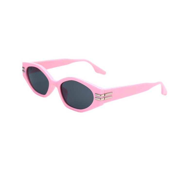 Dame Cat-Eye solbriller i stilfull design med robust ramme Luvikno