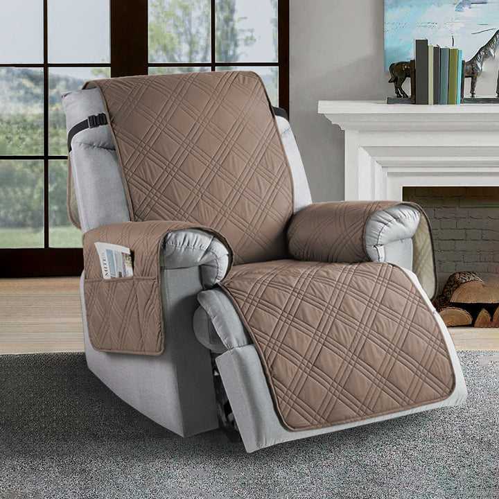 Luvikno | Vanntett Recliner Trekk | Slitesterk Mikrofiber, Flekkresistent & Universell Passform for Hjemmets Beskyttelse