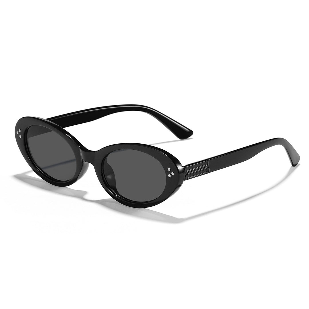 Dame moter solbrille med elegant, oval design Luvikno