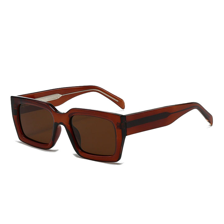 Damer stilige solbriller i trendy tortoise-design Luvikno