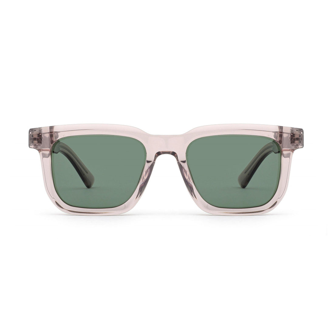 Dame trendy firkantet solbrille med trendy ramme Luvikno