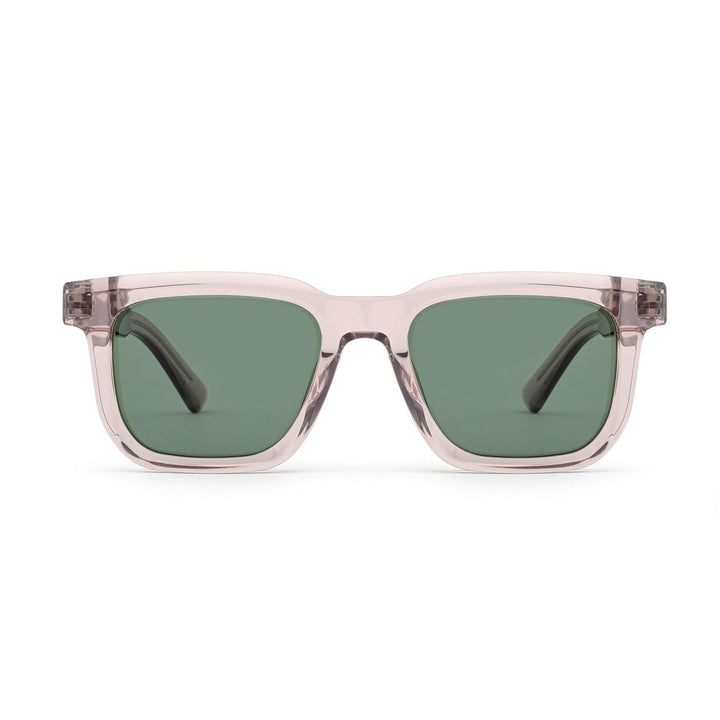 Dame trendy firkantet solbrille med trendy ramme Luvikno