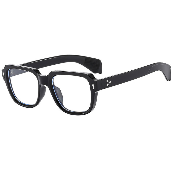 Dame Designer-solbrille i moderne firkantet stil Luvikno