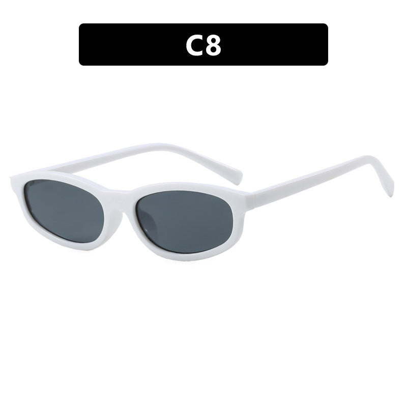Dame moteriktig solbrille med elegant design Luvikno