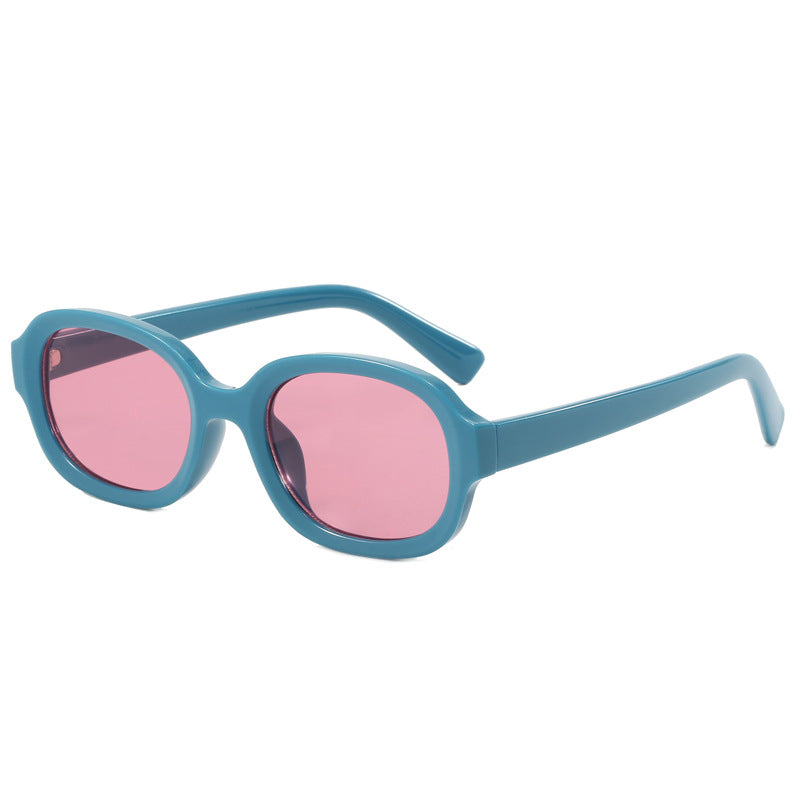 Dame moteriktig geometrisk solbrille med UV-beskyttelse Luvikno