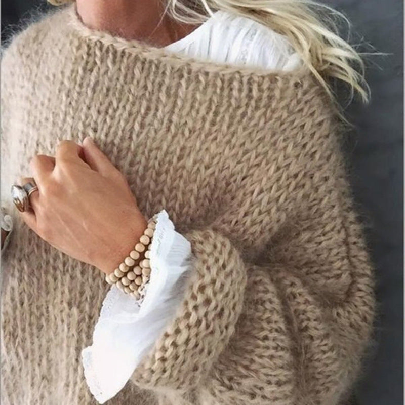 Luvik | Genser Trendy Genser Elegant Lett