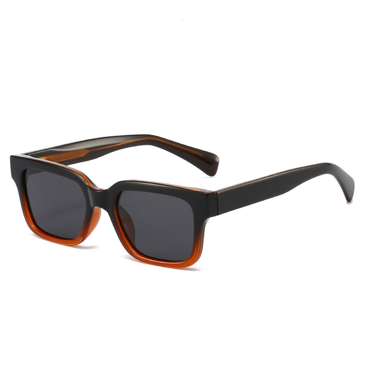 Damer trendy firkantet solbrille Luvikno