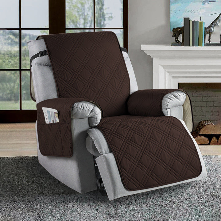 Luvikno | Vanntett Recliner Trekk | Slitesterk Mikrofiber, Flekkresistent & Universell Passform for Hjemmets Beskyttelse