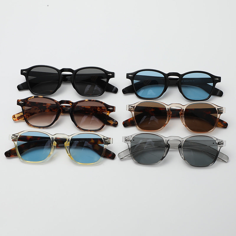 Dame rebellisk retro-inspirert solbrille Luvikno
