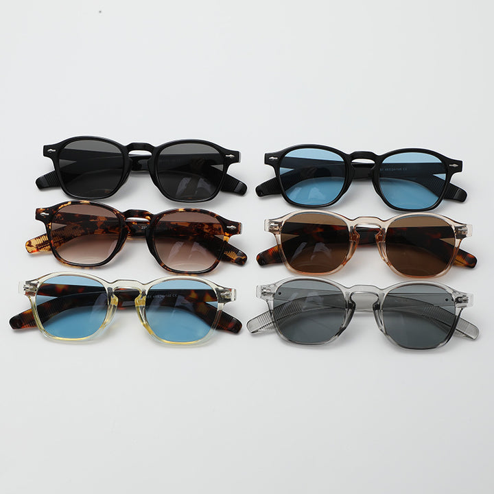 Dame rebellisk retro-inspirert solbrille Luvikno