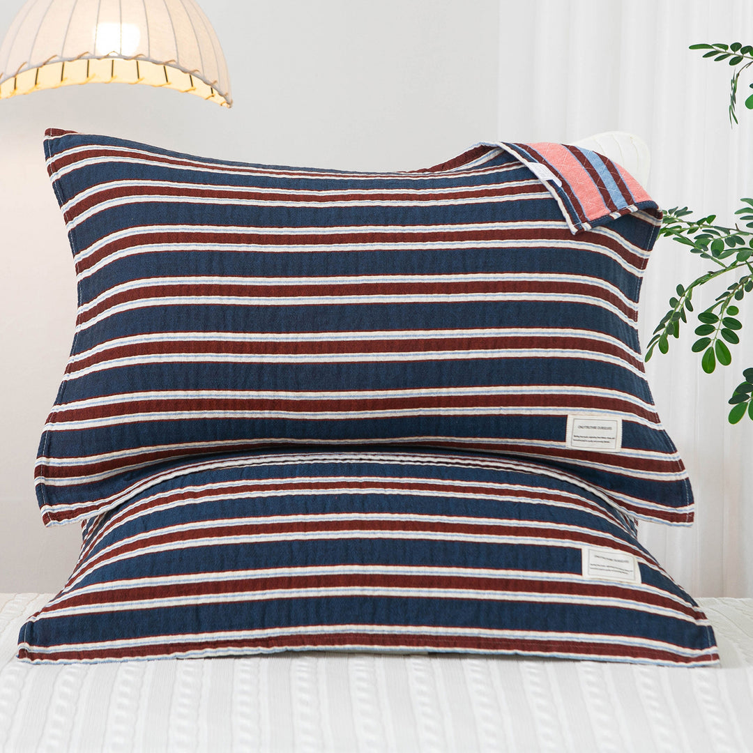 Dame genser med moderne stripemønster Luvikno