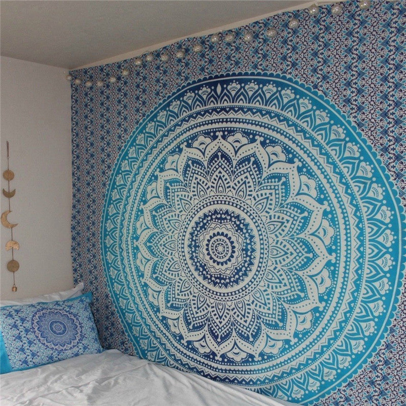 Dame Mandala Veggdesign Luvikno