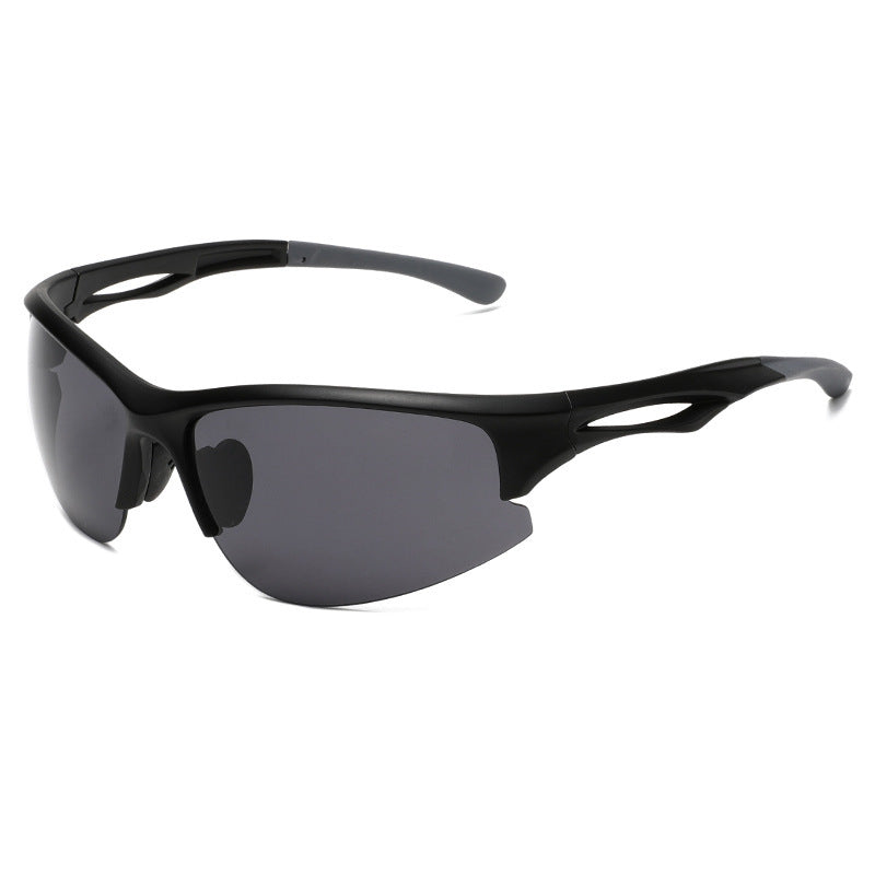 Dame Sporty solbrille med aerodynamisk design og polarisert linse Luvikno