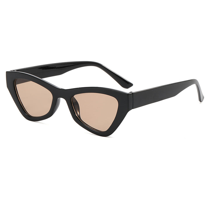 Damen trendy Cat-Eye solbrille Luvikno